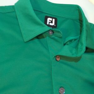 Foot joy  golf shirt men's XL green